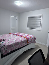 Furnished private room with attached washroom for female