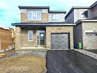 Brand new single detached home for rent in Barrhaven