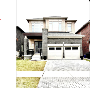 Detached house including partially finished basement for rent