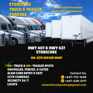 Etobicoke Truck Yard & Repair Shop For Lease