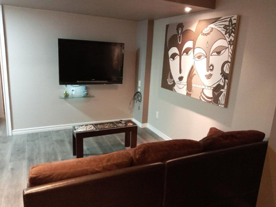 Fully Furnished Basement Apartment (Newly Renovated)
