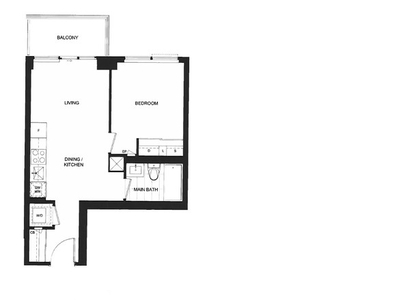 New 1 Bedroom condo for rent
