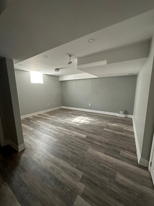 One bedroom basement for rent