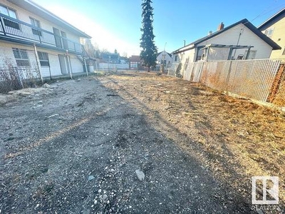 Vacant Land For Sale In McCauley, Edmonton, Alberta