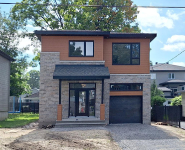 Magnifique maison neuve à vendre quartier Laval-Ouest