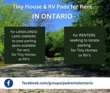 Tiny House and RV Pad parking