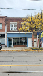 G-R-E-A-T Store W/Apt/Office Located in Toronto