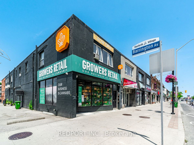 Store W/Apt/Office Listed, Danforth/Main