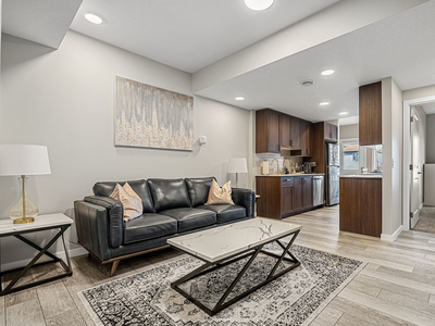 Calgary Basement For Rent | Livingston | New, fully furnished, 1 bedroom