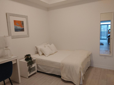 1221 King west Furnished Room in brand new condo AViASAP