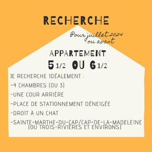 Appartement ( 4 chambres )
