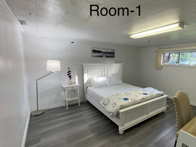 Extra large private furnished room available immediately