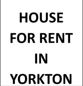 House for RENT in YORKTON