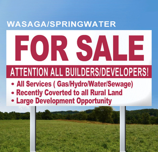 › Looking for Land in Springwater? Springwater and Surrounding
