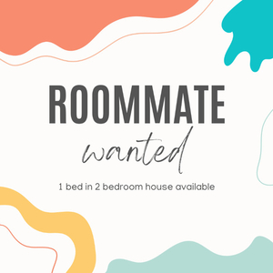 ROOMMATE WANTED - 1 Room in 2 Bed House