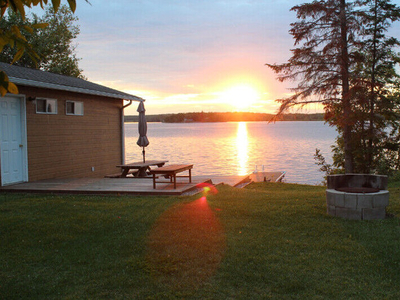 Waterfront cabin Lac Du Bonnet - Year round rental