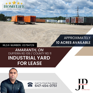 Industrial Land For Lease! | Approx. 10 Acres of Land Available
