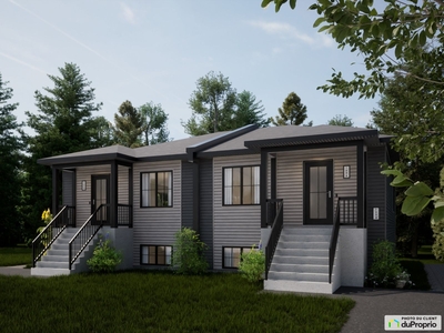 New Duplex for sale Sherbrooke (Mont-Bellevue) 4 bedrooms