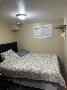 Brampton two Room basement close to bus stop market Walmart may