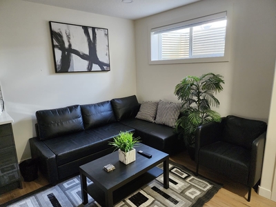 Edmonton Duplex For Rent | Cavanagh | Luxurious Legal-Suite Basement with Separate
