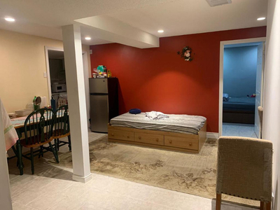 1 BR Fully Furnished Basement from Feb24. Heart of Mississauga
