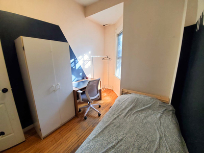Decent sized room w/ queen bed in the heart of downtown Toronto