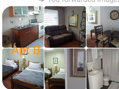 Fully furnished Apts weekly near Chrysler on Tecumseh rd E.