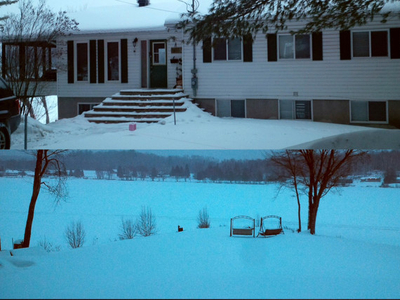 Winter Cottage - Large 2 Floors - Sleeps 17 (Lac Cayamant)
