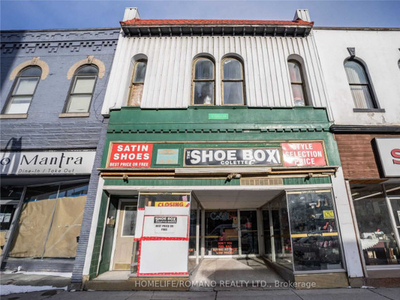 Priced For Sale Store W/Apt/Office In Oshawa