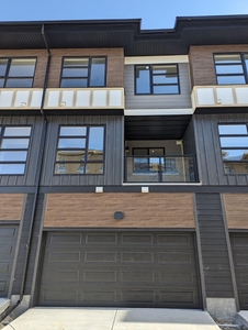 Calgary Townhouse For Rent | Livingston | Brand new 4 bedrooms, double