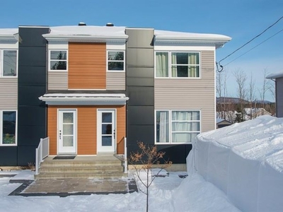 Two-storey, semi-detached for sale (Quebec North Shore)