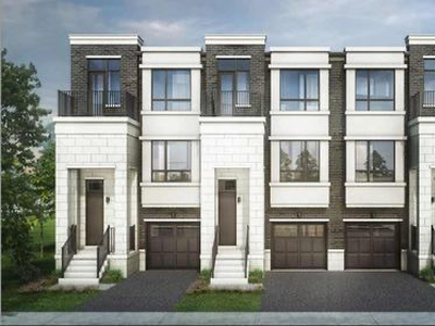 Assignment Sale - freehold townhouse in Oakville