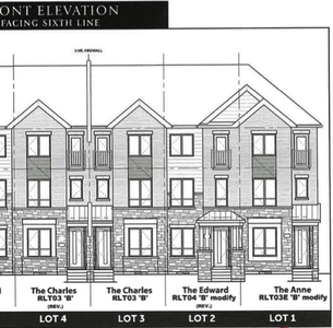 End Unit Townhouse Assignment (Over 2100 sq.ft) - Oakville