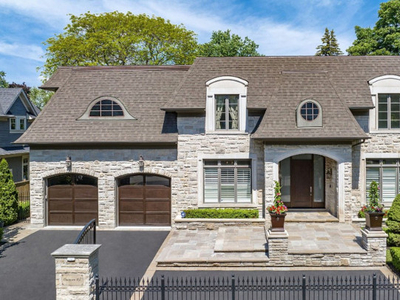 French Chateau Custom Home in S/E Oakville w/ Approx. 8500 SF
