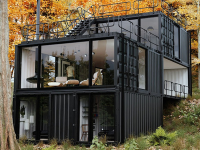Strong, Efficient Affordable Container Homes.