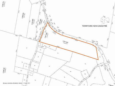 Terrain résidentiel à vendre à Mille Isles de 23 acres