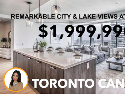 Waterfront Condo For Sale with Remarkable City & Lake Views
