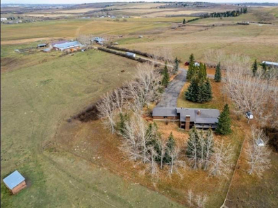 Incredible Farm Acreage Property for Sale south of Calgary