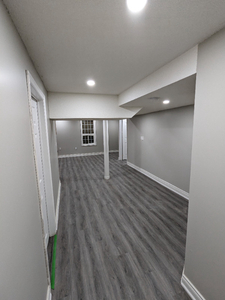 Two bedroom basement with walkout available for rent