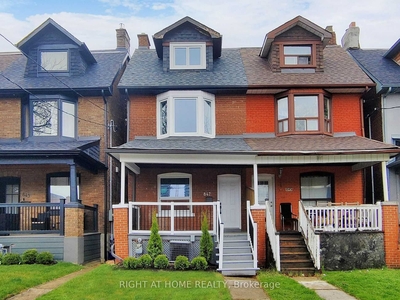House for sale, 847 Gladstone Ave, in Toronto, Canada