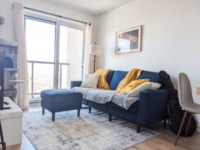Short-Term Fully-Furnished Sublet 2-bed Condo
