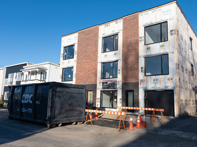 Maison de ville avec garage Québec (neuve)