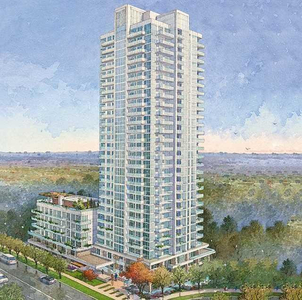 The Ravine 1B+D, 2bath upgraded 639ft², 1parking with creek view