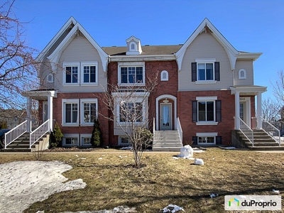 Townhouse for sale Mascouche 3 bedrooms 2 bathrooms