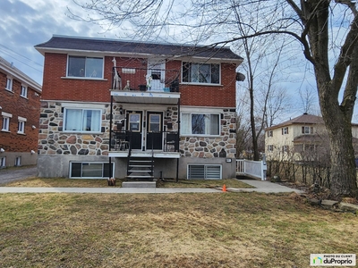 Triplex for sale Chateauguay 3 bedrooms 1 bathroom