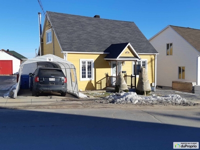 2 Storey for sale Baie-Comeau 3 bedrooms 1 bathroom