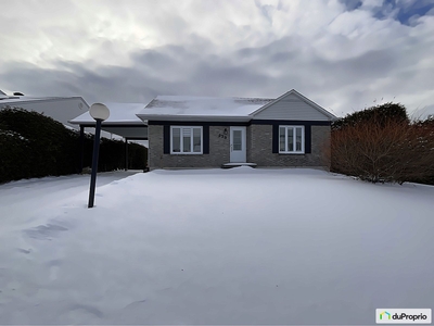 Bungalow for sale Sherbrooke (Fleurimont) 3 bedrooms