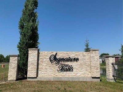 Vacant Land For Sale In Signature Falls, Grande Prairie, Alberta