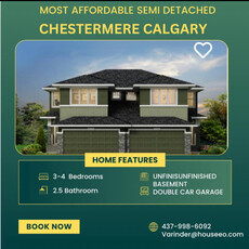 Semidetached in Calgary in 600s