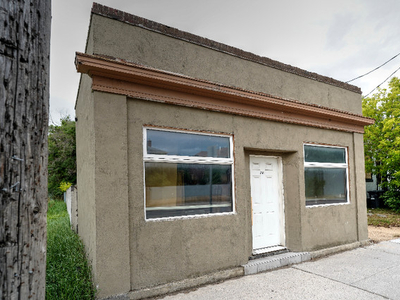 Small renovated building for sale with nice size lot